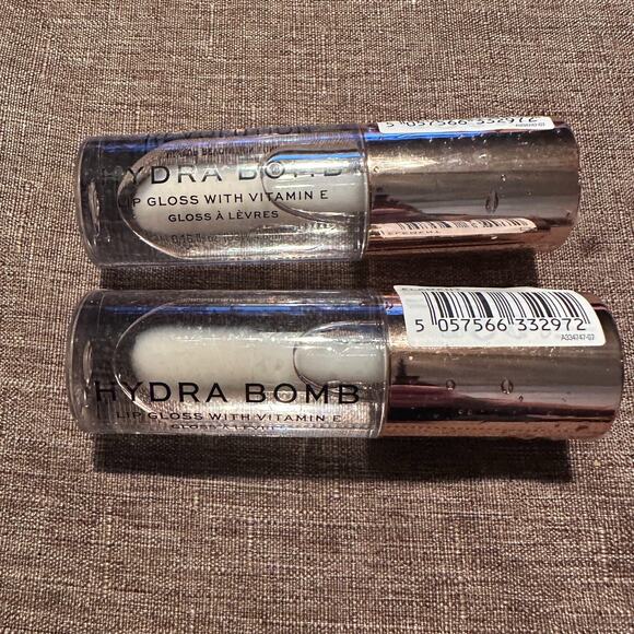 Hydra Bomb Lip Gloss 2 Pack Makeup Revolution Element 0.16 oz. / 4.6 ml - Picture 7 of 7